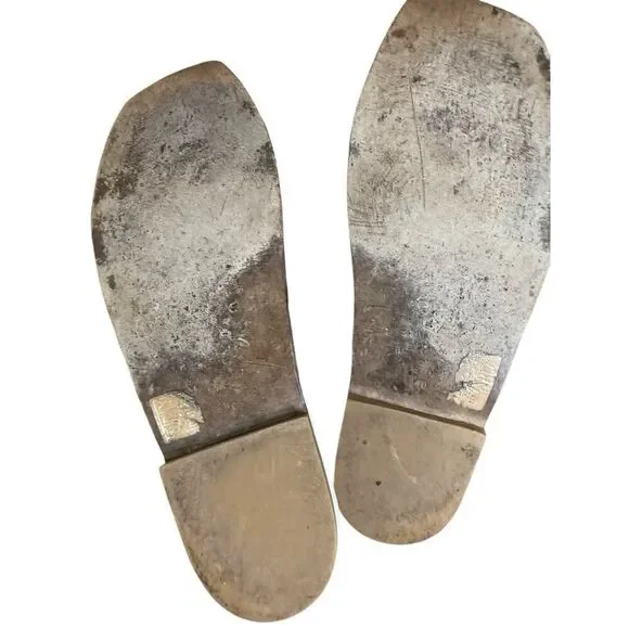 Stuart Weitzman White Leather Braided Slide Sandals Size 10 Women’s - Picture 7 of 8